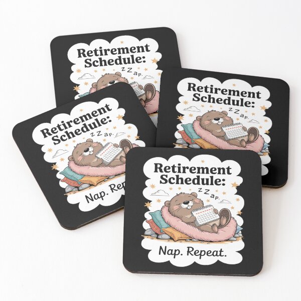 Item preview, Retirement Schedule Capybara Nap Repeat Funny Retire designed and sold by petrichorsworld.