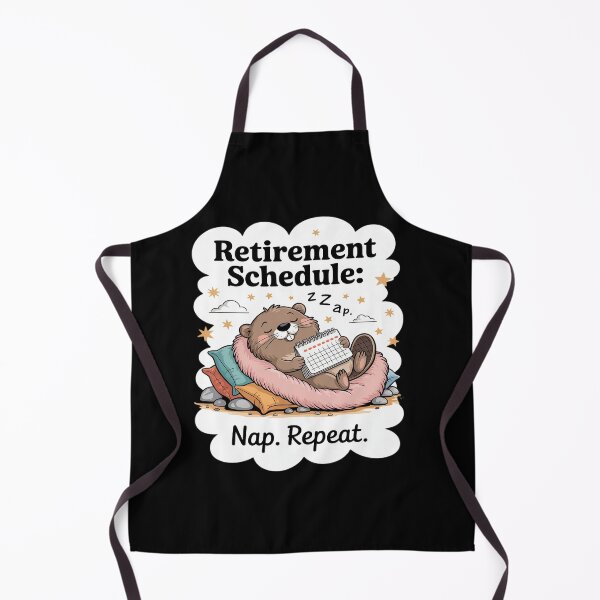Item preview, Retirement Schedule Capybara Nap Repeat Funny Retire designed and sold by petrichorsworld.