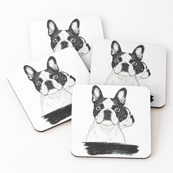 Item preview, French Bulldog Ink Portrait designed and sold by dreampik.