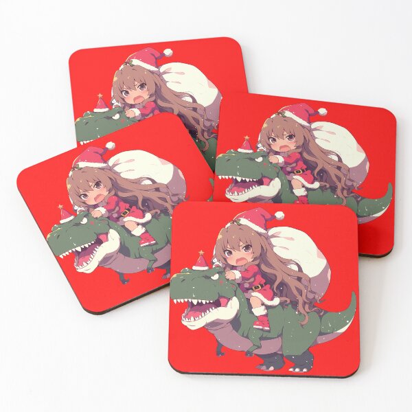 Item preview, Taiga Aisaka Christmas Dinosaur Toradora Kawaii Anime designed and sold by HumbertoValveno.
