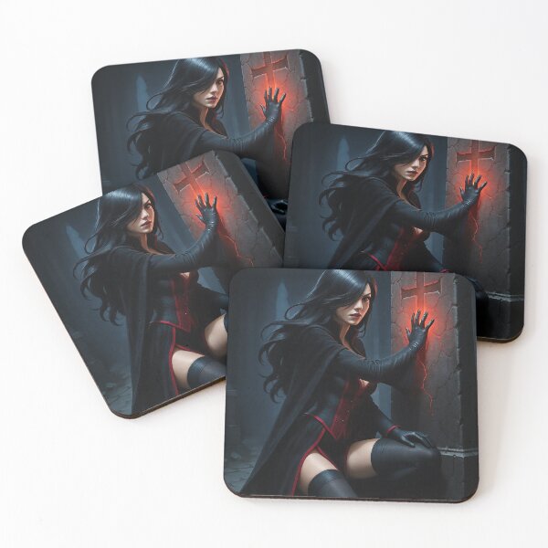 Item preview, Cassandra Kaine kneeling tombstone  designed and sold by CathryneDelamort.