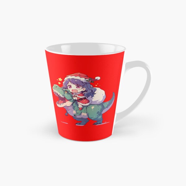 Item preview, Mizore Yoroizuka Christmas Dinosaur Ride Sound Euphonium Anime Girl Kawaii designed and sold by HumbertoValveno.