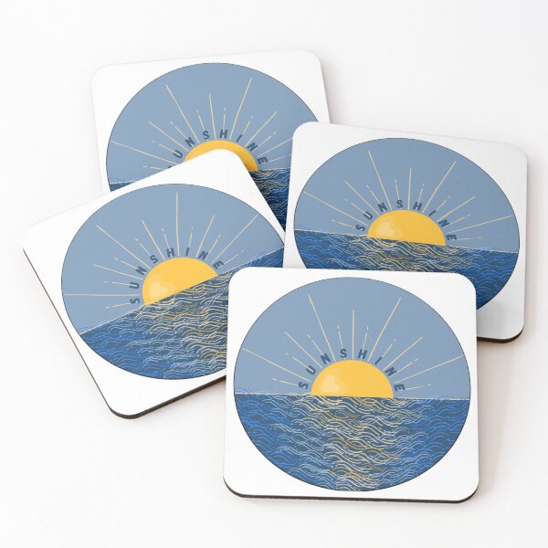 Item preview, Sunshine Ocean Waves Aesthetic designed and sold by LunaArtology.