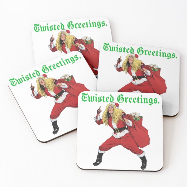 Item preview, Twisted Greetings! Santa Dee offers you Xmas greetings designed and sold by geetarv.