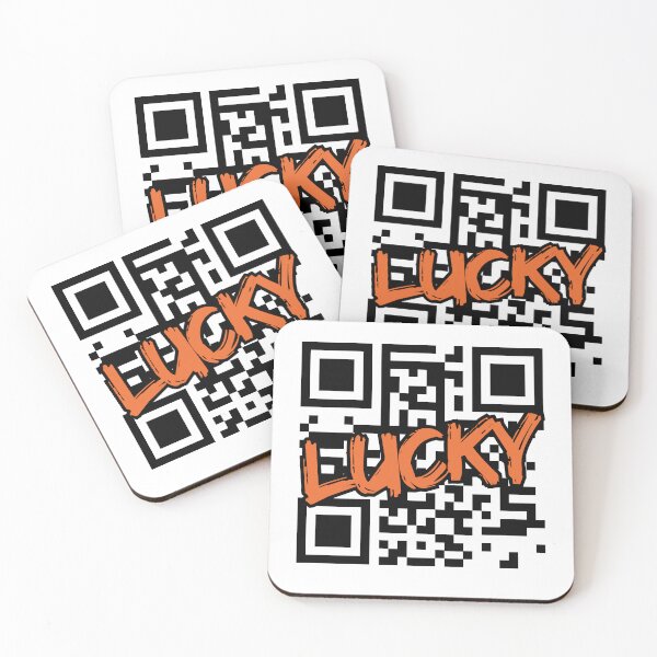 Item preview, Lucky QR code positive motivational designed and sold by twosenses.
