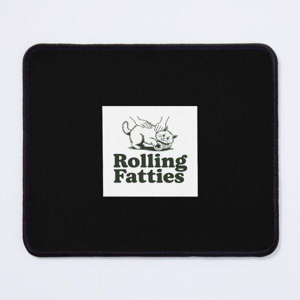 Item preview, Rolling Fatties Cat Funny Cute Cat Lover Kitten Owner Kitty designed and sold by petrichorsworld.