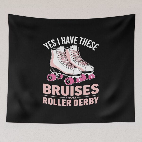 Item preview, Roller Derby Bruises Yes I Have Them Proudly Displayed designed and sold by petrichorsworld.