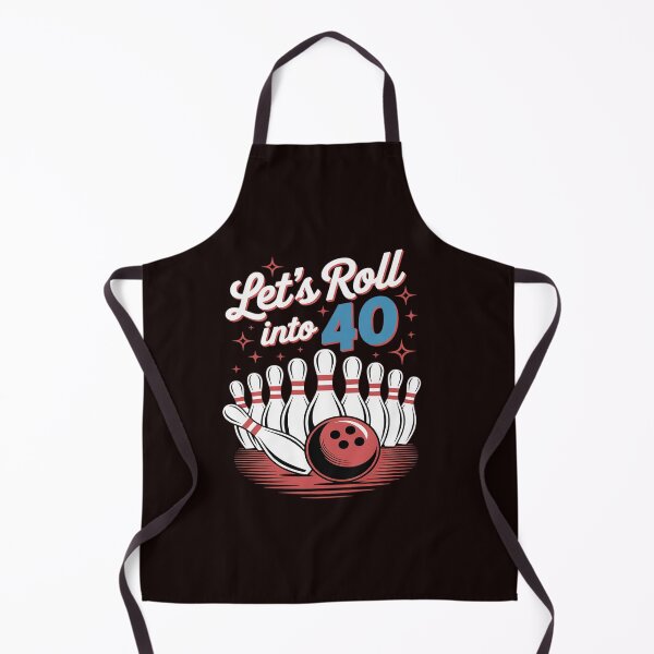 Item preview, Rolling Into 40 Bowling 40 Years Old 40th Birthday designed and sold by petrichorsworld.