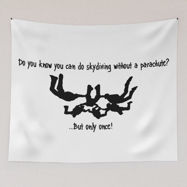 Item preview, Skydive without Parachute? designed and sold by twosenses.