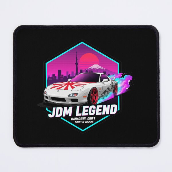 Item preview, RX-7 LEGEND | Synthwave JDM Car Art & Neon Drift Style designed and sold by nhstaruna.