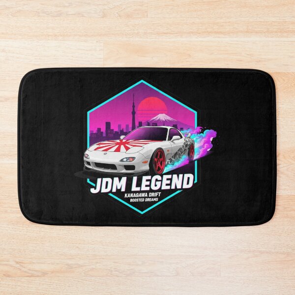 Item preview, RX-7 LEGEND | Synthwave JDM Car Art & Neon Drift Style designed and sold by nhstaruna.