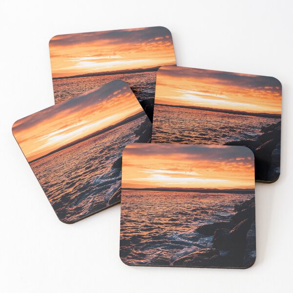 Item preview, Sunset over the sea designed and sold by Max2Pic.