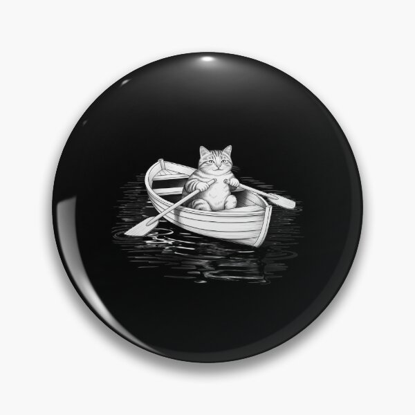 Item preview, Rowing Cat Kitten Lover designed and sold by petrichorsworld.