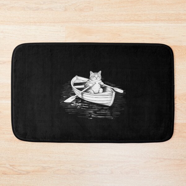 Item preview, Rowing Cat Kitten Lover designed and sold by petrichorsworld.