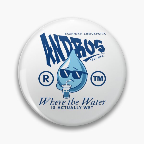 Item preview, Andros: where the water is actually wet  (Andros Greece) designed and sold by Peerless-Prime.