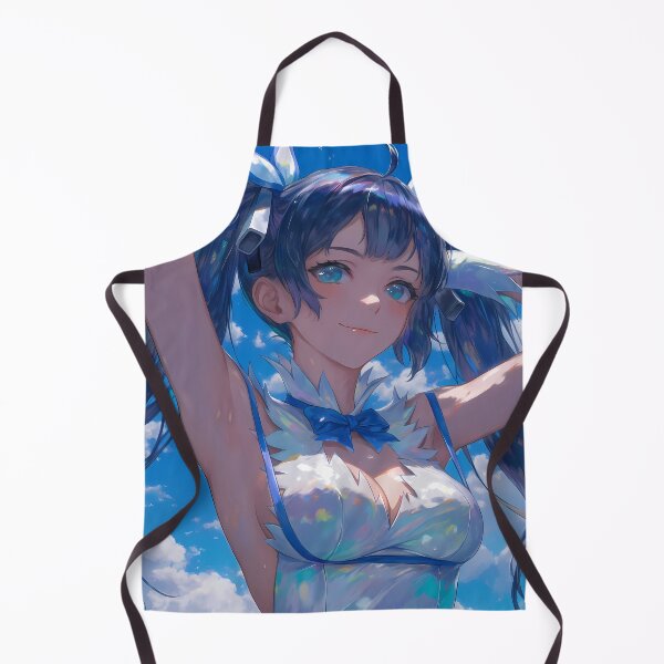 Artikelvorschau, Hestia DanMachi Majestic Hitagi Senjougahara Bakemonogatari Bright Sky Dynamische Anime-Mädchenpräsenz entworfen und verkauft von HumbertoValveno.