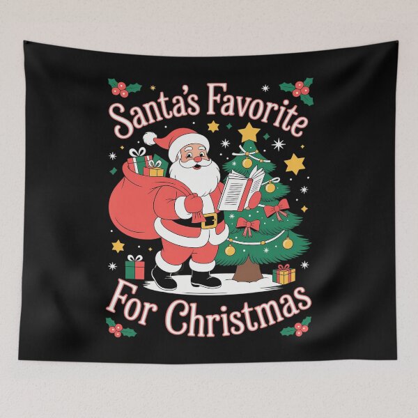 Item preview, Santa Favorite Teacher Groovy Christmas Teacher designed and sold by LunaCrazeArt.