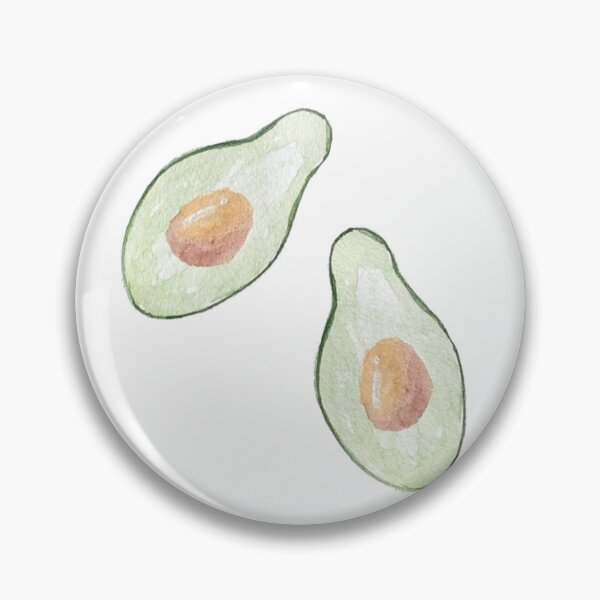 Item preview, Avocado Duo – Hand-Drawn Minimal Illustration designed and sold by LunaArtology.