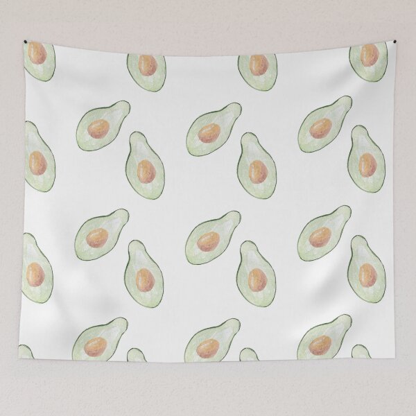 Item preview, Avocado Duo – Hand-Drawn Minimal Illustration designed and sold by LunaArtology.