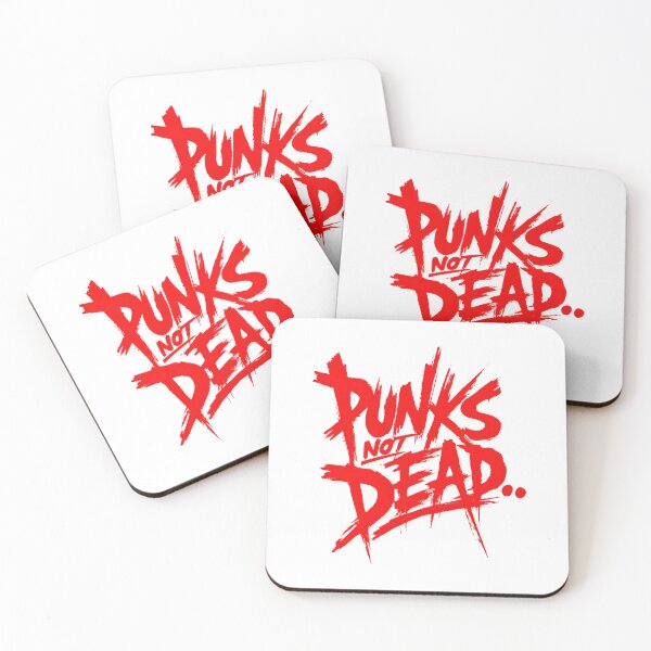 Item preview, Punks Not Dead Red Lettering designed and sold by dreampik.