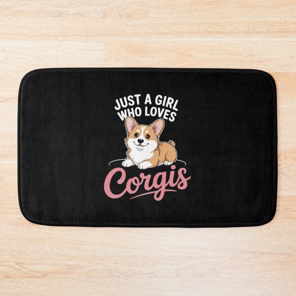Item preview, Just A Girl Who Loves Corgis - Welsh Corgi Owner Dog Lover  designed and sold by GGrizeldaRivas.