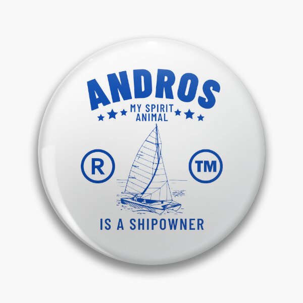 Item preview, Andros: my spirit animal is a shipowner  (Andros Greece) designed and sold by Peerless-Prime.