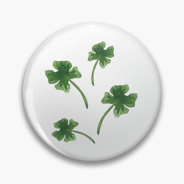 Item preview, Four-Leaf Luck Green designed and sold by LunaArtology.
