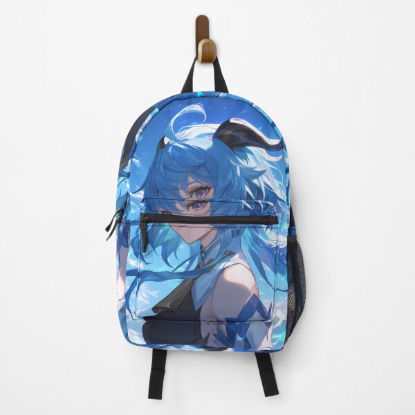 Item preview, Ganyu Genshin Impact serene anime girl blue sky calm grace designed and sold by HumbertoValveno.