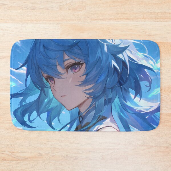 Item preview, Ganyu Genshin Impact serene anime girl blue sky calm grace designed and sold by HumbertoValveno.
