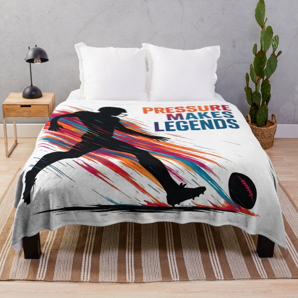 Item preview, american football, athlete, football field, touchdown designed and sold by TrueArtVibes.