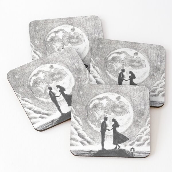 Item preview, Under the Same Moon ? designed and sold by LunaArtology.