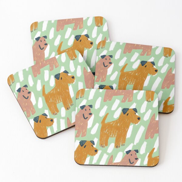 Item preview, Playful Dog Pattern designed and sold by dreampik.