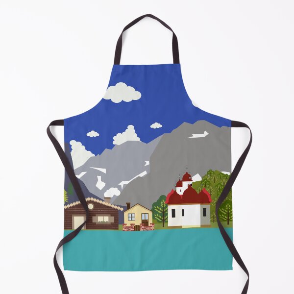 Artikelvorschau, Bayerische Bergkirche entworfen und verkauft von Design4uStudio.