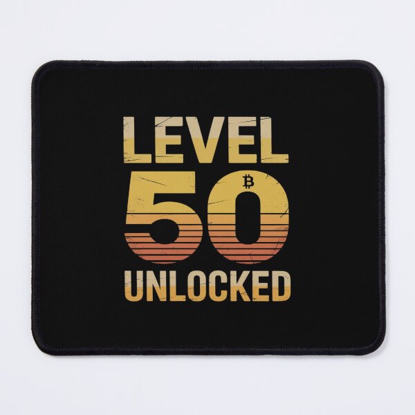 Item preview, Sats 50 50th birthday level unlocked still hodling designed and sold by KingsLife1994.