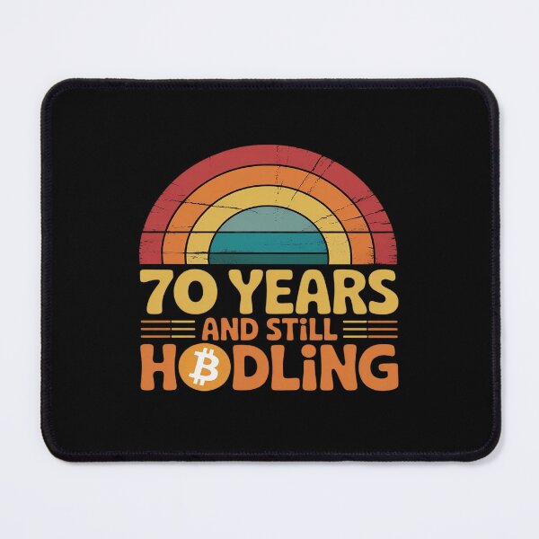 Item preview, Sats 70 70th birthday level unlocked still hodling designed and sold by KingsLife1994.