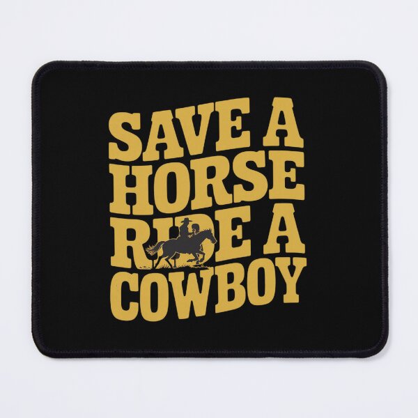 Item preview, Save A Horse Ride A Cowboy Rodeo Western Brown designed and sold by KingsLife1994.