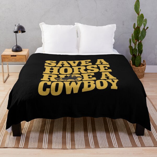 Item preview, Save A Horse Ride A Cowboy Rodeo Western Brown designed and sold by KingsLife1994.