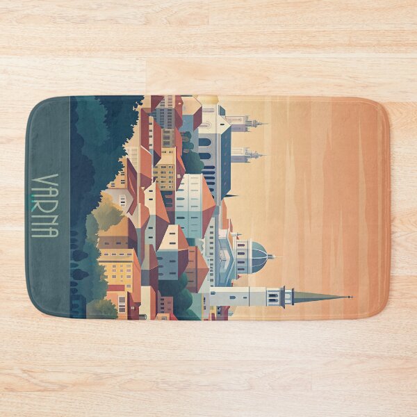 Item preview, Minimalist skyline of  Varna designed and sold by paulrommer.