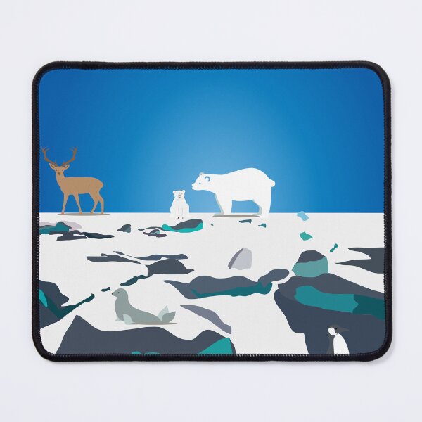 Item preview, Icebergs in the sun designed and sold by Design4uStudio.