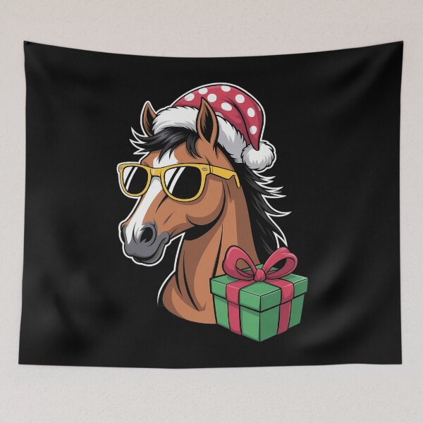 Item preview, Paseos a caballo en Navidad con Papá Noel designed and sold by LunaCrazeArt.