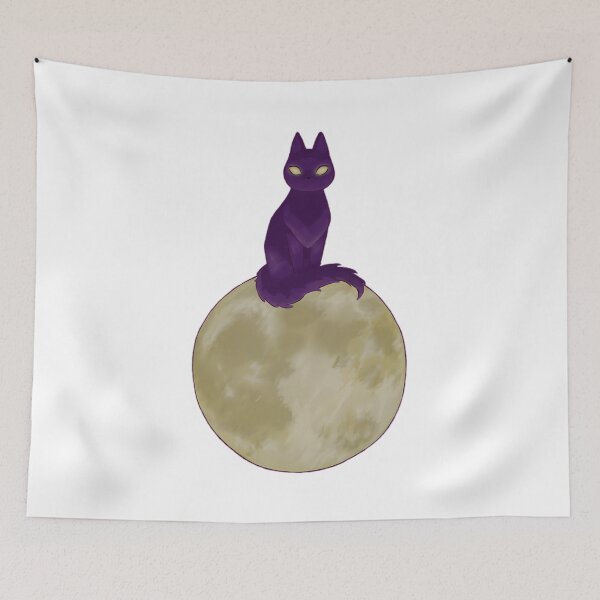 Item preview, Moonlight Black Cat (Icon Ver)  designed and sold by angolinnArt.