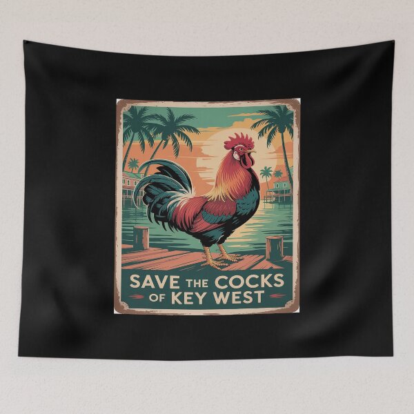 Item preview, Save The Cocks Of Key West Key West Florida designed and sold by KingsLife1994.