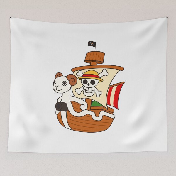 Item preview, One Piece Going Merry ship designed and sold by Shiningsticker8.