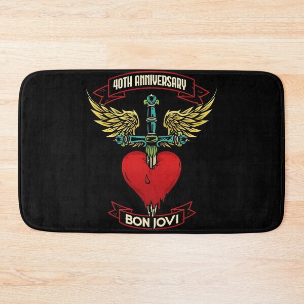 Item preview, Bon Jovi Heart & Dagger – 40th Anniversary Tribute designed and sold by riecounrare1984.