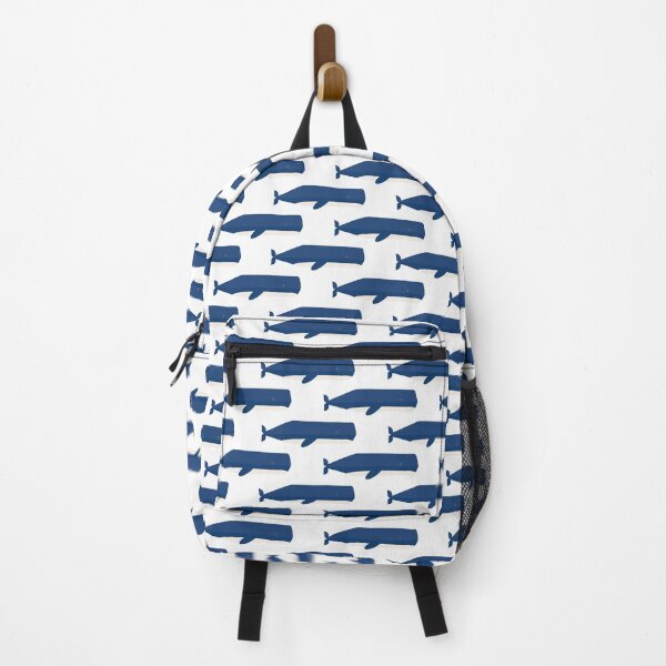 Item preview, Sperm whales on white designed and sold by reneesillus.