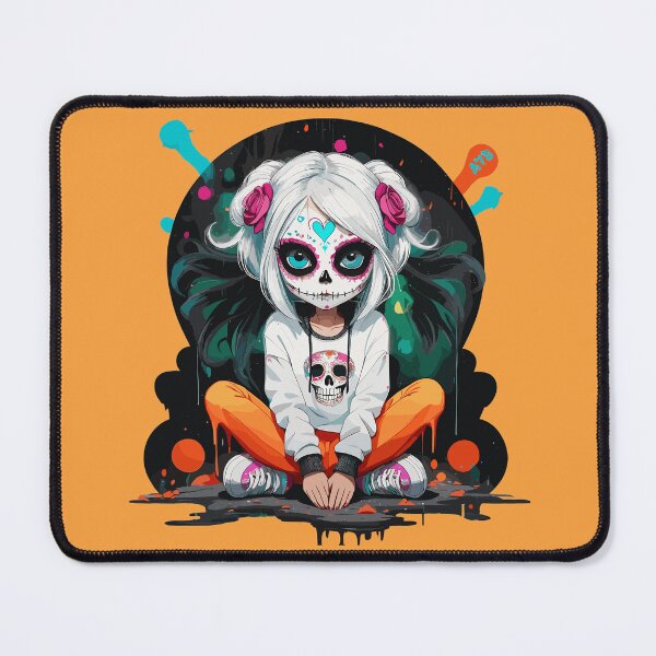 Item preview, Mischievous Sugar Skull Girl (26) designed and sold by A78-Designs.