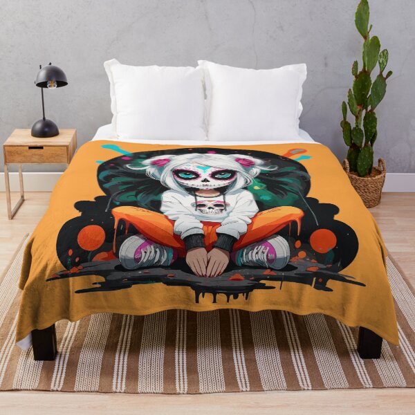 Item preview, Mischievous Sugar Skull Girl (26) designed and sold by A78-Designs.