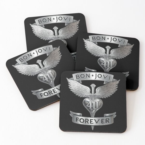 Item preview, Bon Jovi Winged Dagger Heart – 40th Anniversary Tribute designed and sold by riecounrare1984.