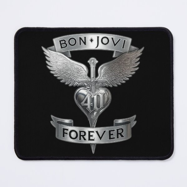 Item preview, Bon Jovi Winged Dagger Heart – 40th Anniversary Tribute designed and sold by riecounrare1984.