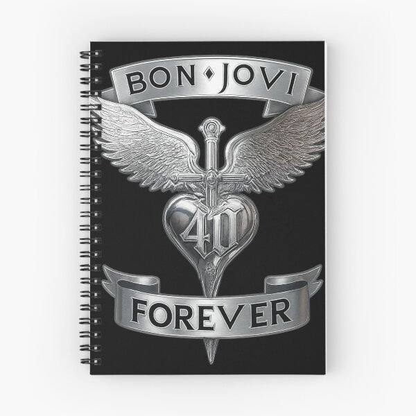 Item preview, Bon Jovi Winged Dagger Heart – 40th Anniversary Tribute designed and sold by riecounrare1984.